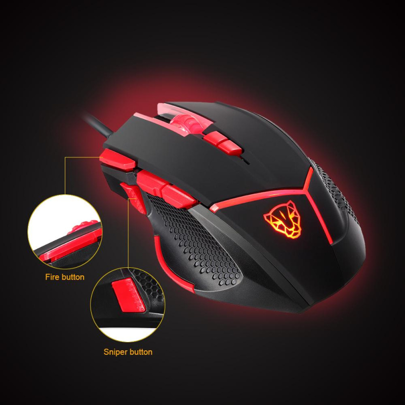 Motospeed V18 RGB Backlight Gaming Mouse 電競遊戲滑鼠