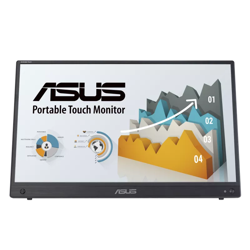 ASUS ZenScreen Touch MB16AHT 可攜式螢幕— 15.6 " FHD (1920 x 1080)