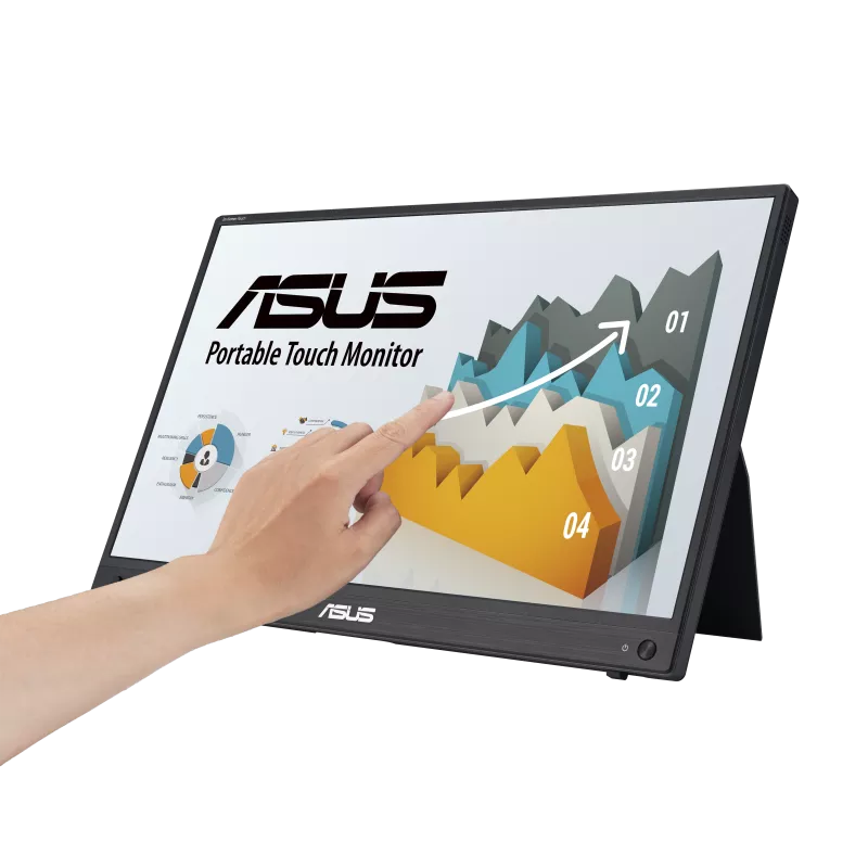 ASUS ZenScreen Touch MB16AHT 可攜式螢幕— 15.6 " FHD (1920 x 1080)