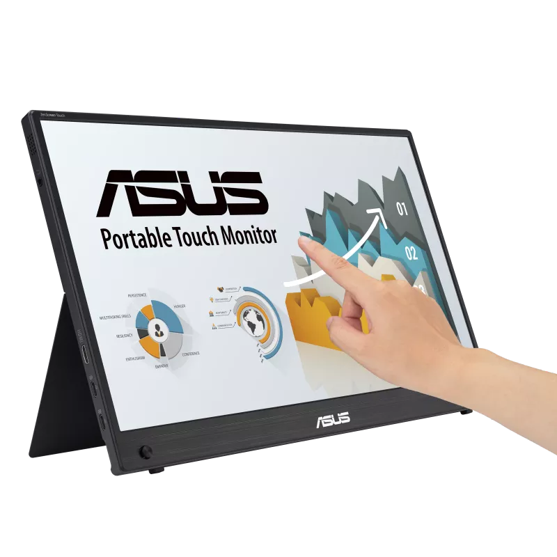 ASUS ZenScreen Touch MB16AHT 可攜式螢幕— 15.6 " FHD (1920 x 1080)
