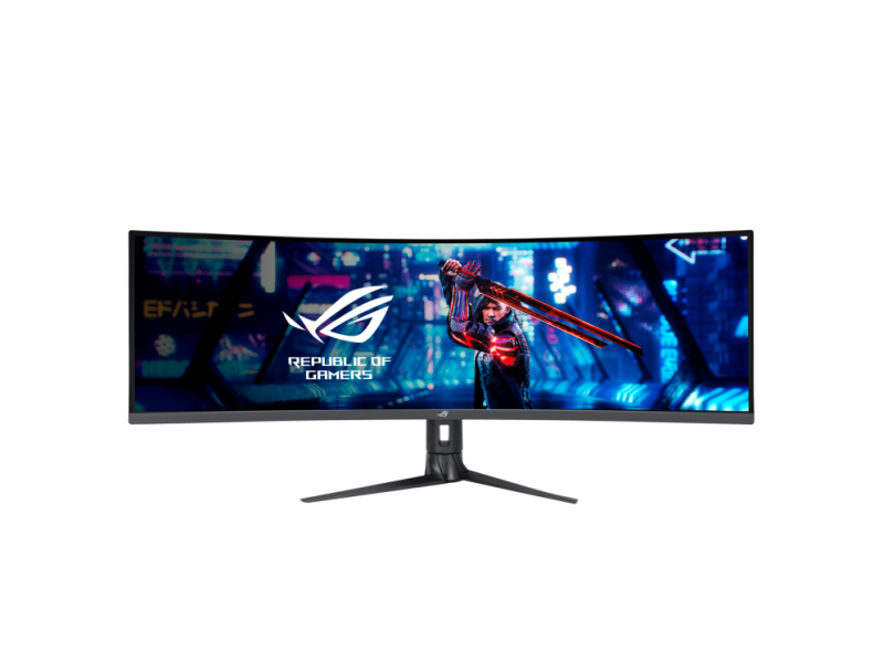 ASUS ROG Strix XG49WCR 超寬螢幕 — 49 吋、Double QHD 32:9 (5120 x 1440)、曲面、165Hz OC (144Hz 以上) ASUS ROG Strix XG49WCR 超寬螢幕 — 49 吋、Double QHD 32:9 (5120 x 1440)、曲面、165Hz OC (144Hz 以上)