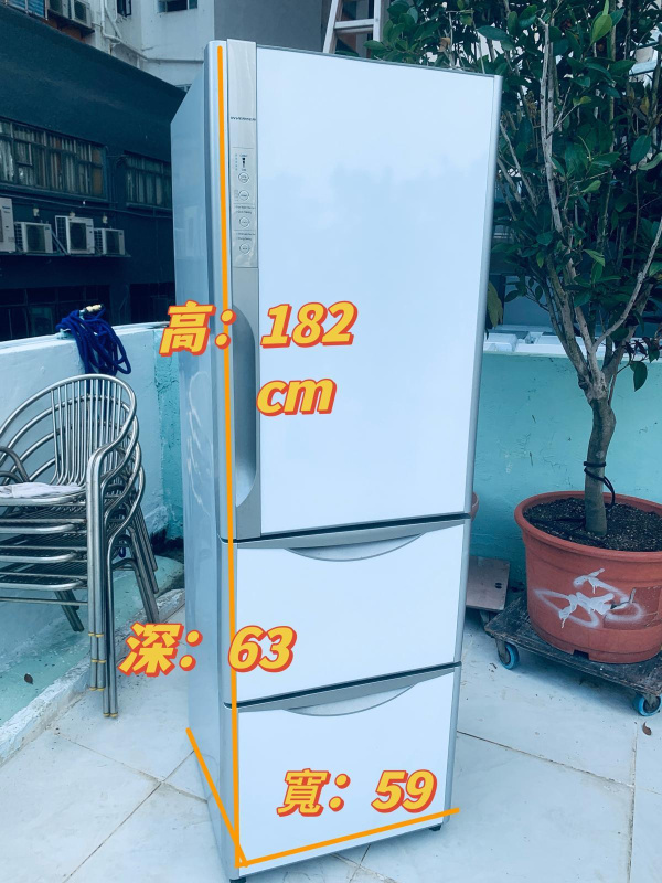限時優惠&落單即減$300 雪櫃 日立 三門 大容量 可自動制冰 R-SG37B珍珠白色 182CM高 二手電器 清倉大減價 最新款 貨到付款 限時優惠&落單即減$300 雪櫃 日立 三門 大容量 可自動制冰 R-SG37B珍珠白色 182CM高 二手電器 清倉大減價 最新款 貨到付款