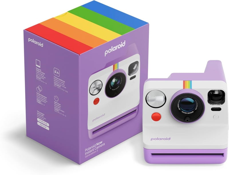 [格價至抵] Polaroid Now Generation 3 i-Type Instant Camera 即影即有相機 [6色]