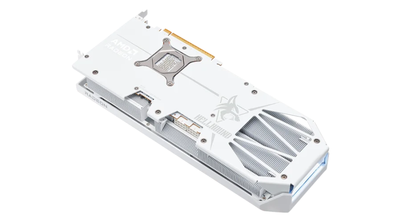 PowerColor Hellhound Spectral White AMD Radeon™ RX 9070 XT 16GB GDDR6 [現金/轉數快優惠 $7599]