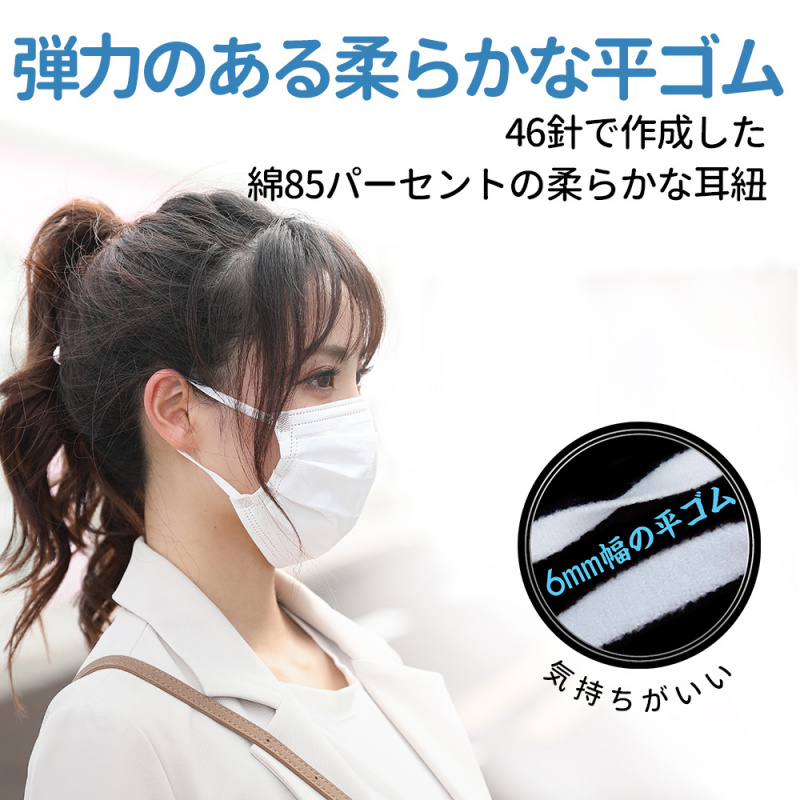 日本Teruka特快適口罩| 51枚獨立包裝 ［3種尺寸］
