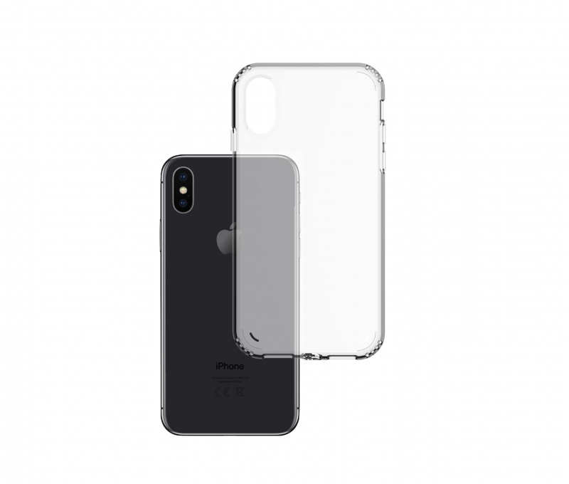 ARMOR iPhone XS / X 水晶透明TPU電話保護殼