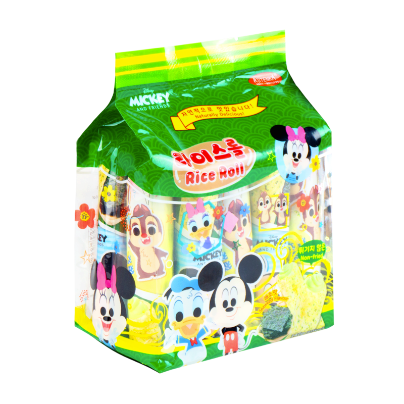 [原箱] FMS80170 迪士尼海苔味脆脆米果卷 140g*20包/箱