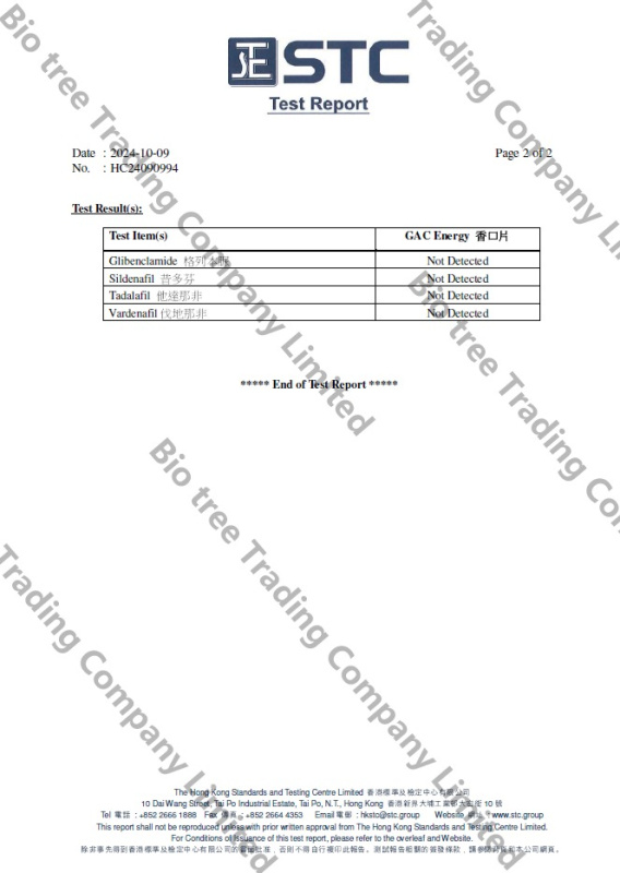 香港 - Bio Tree - (3包) KING KONG - Stand UP 薄荷味男士增硬延時即溶含片 2日裝(4片)