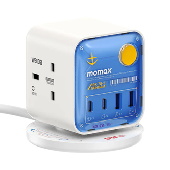 MOMAX x 機動戰士高達 1-Charge Work-Flow 3 插座電源盒 US20