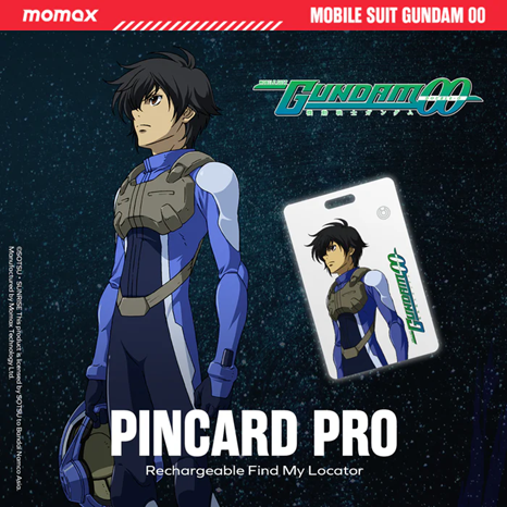 MOMAX x 機動戰士高達 PinCard Pro 可充電全球定位器 BR9GDB