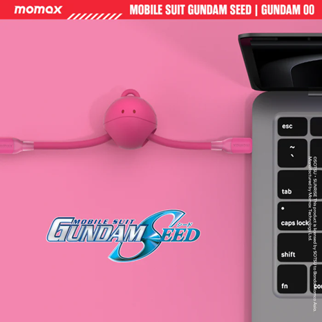 MOMAX x 機動戰士高達 PIN POP Find My全球定位器連0.2m USB-C線 BR7