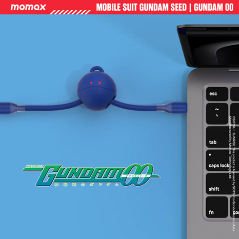 MOMAX x 機動戰士高達 PIN POP Find My全球定位器連0.2m USB-C線 BR7
