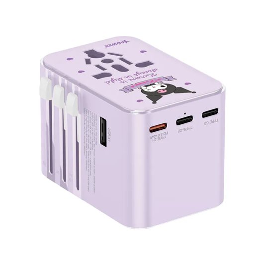 XPower x Sanrio / 罐頭豬LuLu TA45B 45W 6輸出 PD3.0/PPS旅行充電器
