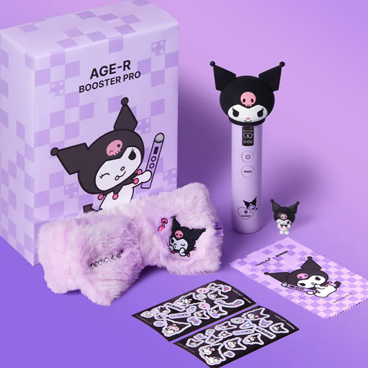 [Kuromi 限定版連贈品] Medicube x Kuromi Age-R Booster Pro 多功能六合一美容儀 平行進口