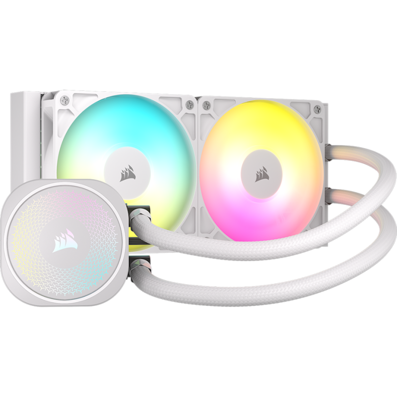 CORSAIR NAUTILUS 240 RS ARGB Liquid CPU Cooler ( BLACK / WHITE )