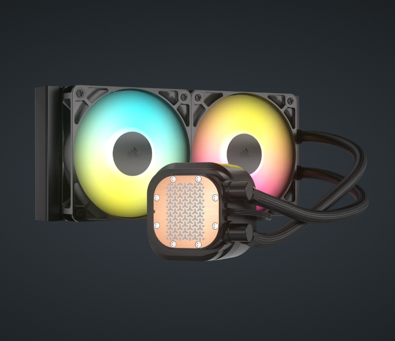 CORSAIR NAUTILUS 240 RS ARGB Liquid CPU Cooler ( BLACK / WHITE )