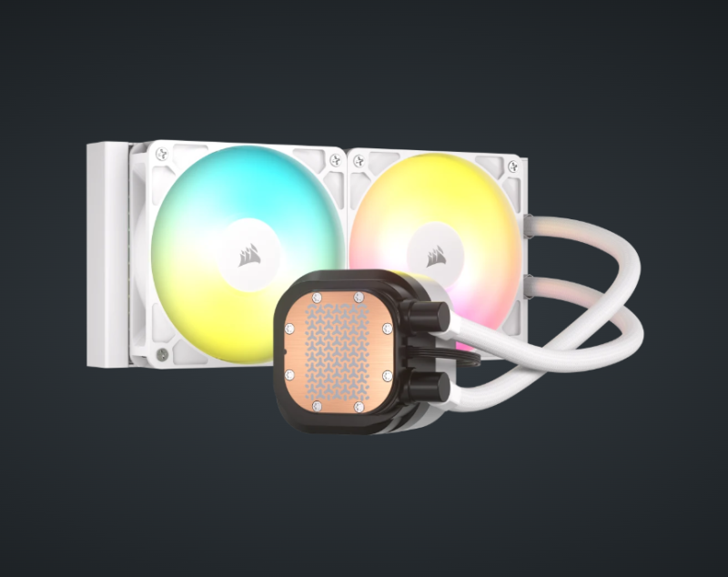 CORSAIR NAUTILUS 240 RS ARGB Liquid CPU Cooler ( BLACK / WHITE )