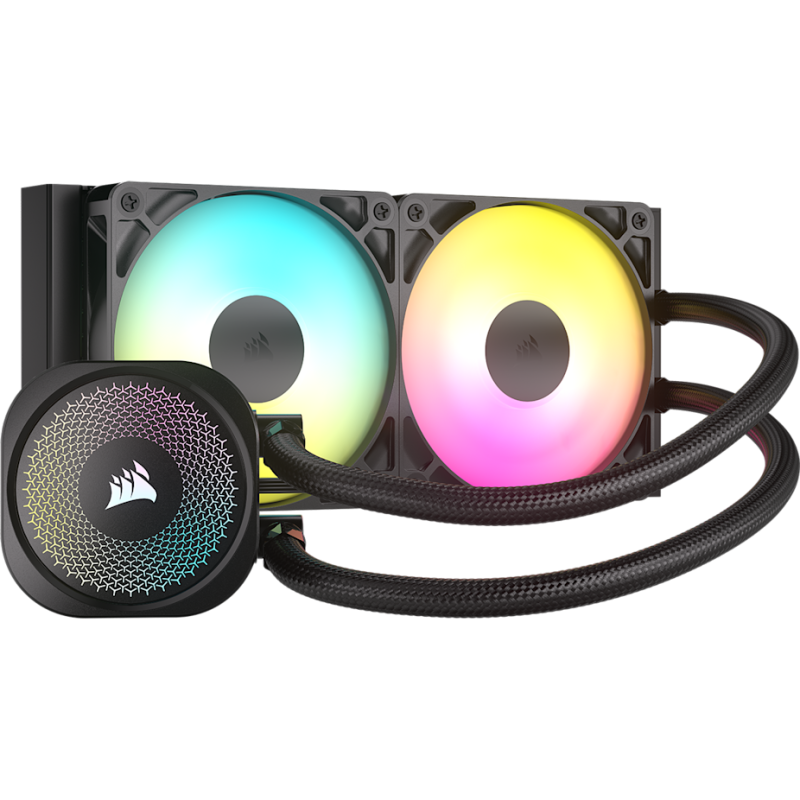 CORSAIR NAUTILUS 240 RS ARGB Liquid CPU Cooler ( BLACK / WHITE )