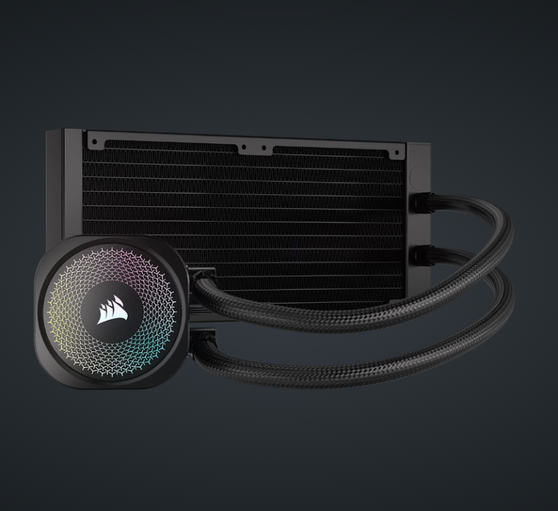 CORSAIR NAUTILUS 240 RS ARGB Liquid CPU Cooler ( BLACK / WHITE )