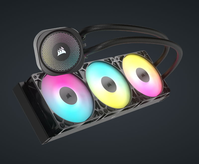 CORSAIR NAUTILUS 360 RS ARGB Liquid CPU Cooler ( BLACK / WHITE )