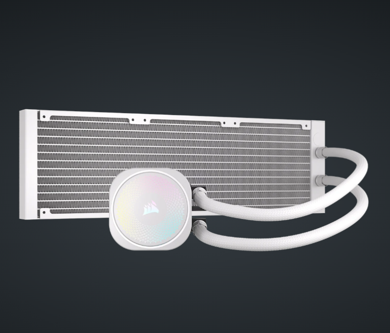 CORSAIR NAUTILUS 360 RS ARGB Liquid CPU Cooler ( BLACK / WHITE )
