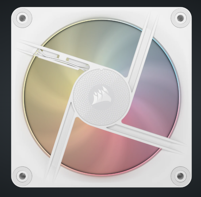 CORSAIR iCUE LINK LX120-R RGB 120mm PWM [反向] Fans Starter Kit (Triple Pack) ( BLACK / WHITE )