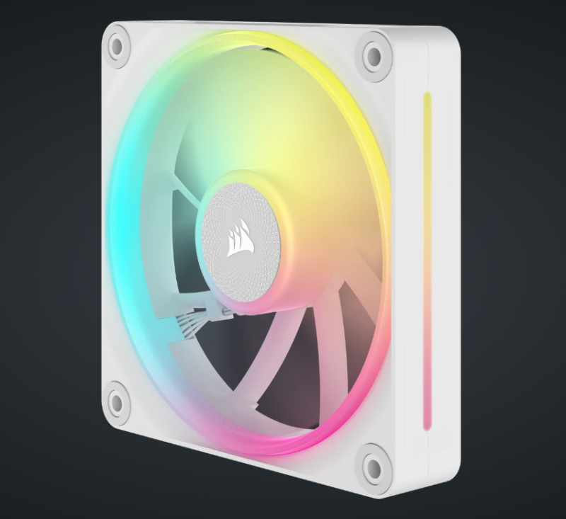 CORSAIR iCUE LINK LX120 RGB 120mm PWM Fans Starter Kit (Triple Pack) ( BLACK / WHITE )