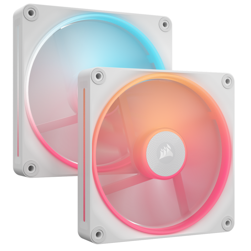 CORSAIR iCUE LINK LX140-R RGB 140mm PWM [反向] Fans Starter Kit (Twin Pack) ( BLACK / WHITE )