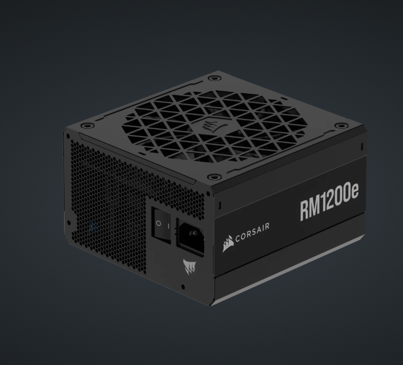 CORSAIR RMe 系列 RM1200e ( ATX 3.1 & PCIe 5.1) 全模組化低噪音 ATX 電源供應器 (UK)