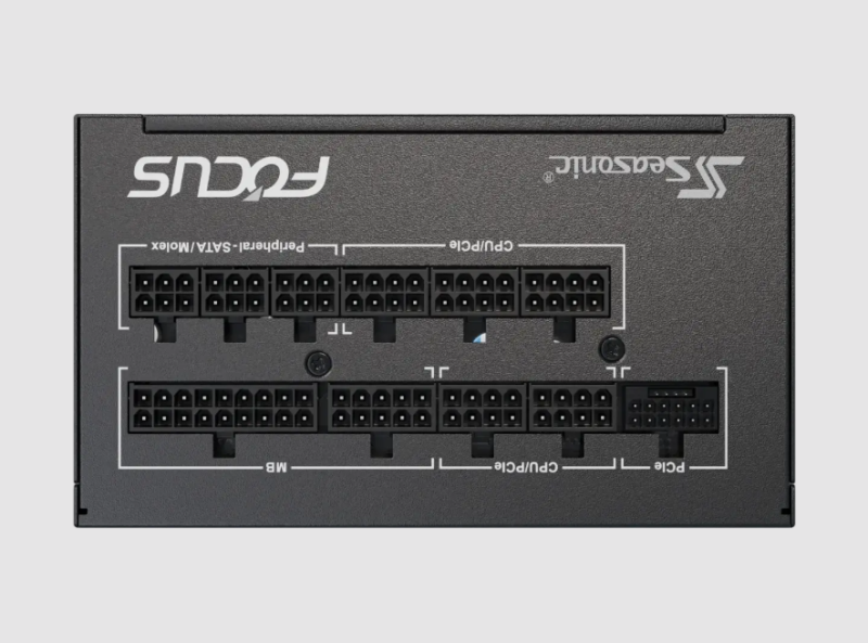 SEASONIC FOCUS GX850 V4 850W 80PLUS GOLD [PCI-E 5.1 ATX3.1] ( BLACK / WHITE )