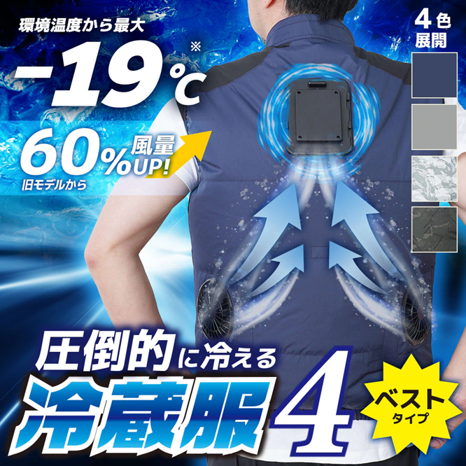 Thanko Cooling Vest 4 壓倒的3秒冷藏服4 (送20000mAh 電池) Thanko Cooling Vest 4 壓倒的3秒冷藏服4 (送20000mAh 電池)