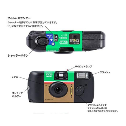 Fujifilm QuickSnap Simple Ace 即棄相機(27張)