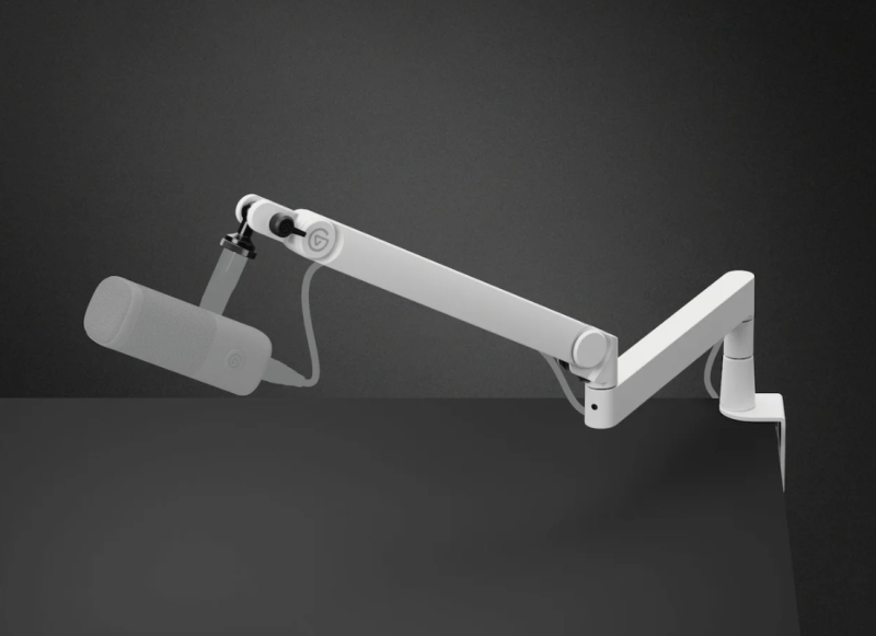 Elgato WAVE MIC ARM PRO Low profile boom arm. (BLACK / WHITE) Elgato WAVE MIC ARM PRO Low profile boom arm. (BLACK / WHITE)