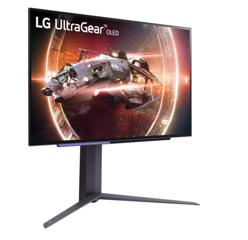 LG 27" 27GS95QE-B UltraGear™ OLED 遊戲顯示器( OLED , 240Hz, 2560 x 1440QHD , HDR™ 400 True black , NVIDIA® G-SYNC® Compatible / AMD FreeSync™ Premium Pro ) LG 27" 27GS95QE-B UltraGear™ OLED 遊戲顯示器( OLED , 240Hz, 2560 x 1440QHD , HDR™ 400 True black , NVIDIA® G-SYNC® Compatible / AMD FreeSync™ Premium Pro )