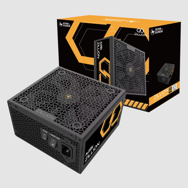 SUPER FLOWER ZILLION FG GOLD 1250W ATX 3.1 ( Black )