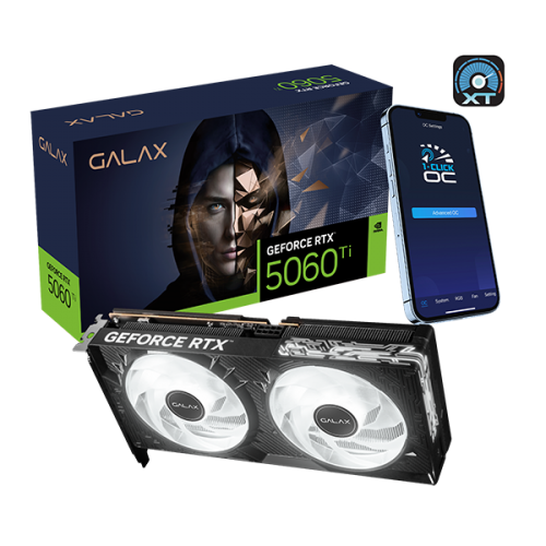 GALAX GeForce RTX™ 5060 Ti 1-Click OC 16GB GDDR7 [現金/轉數快優惠 $6799]