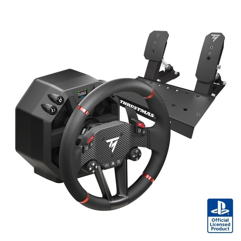Thrustmaster Direct Axial Drive Force Feedback Racing Wheel for PS5/PS4/PC 直驅軚盤 T598 Thrustmaster Direct Axial Drive Force Feedback Racing Wheel for PS5/PS4/PC 直驅軚盤 T598