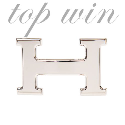 Hermes 愛馬仕 黑色/灰色荔枝紋 皮帶 皮革 120CM 32MM  平行進口