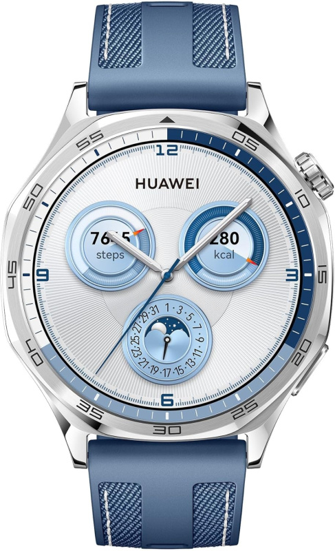Huawei 華為 Watch GT 5 46mm 托帕藍 藍色複合編織錶帶智能手錶