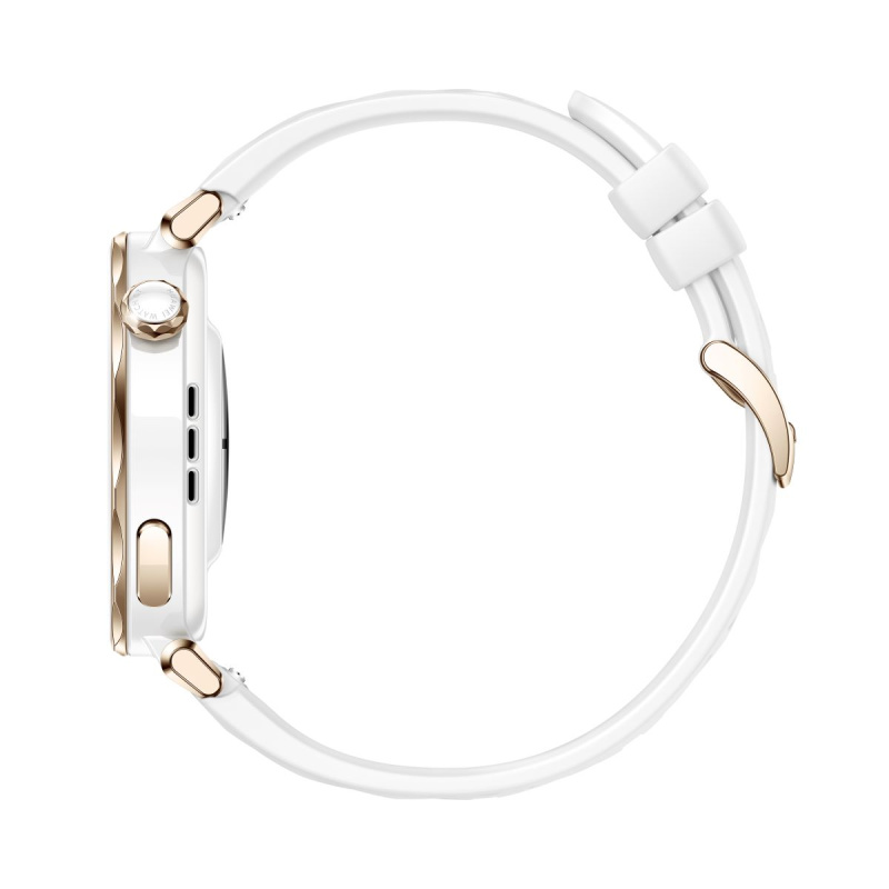 Huawei 華為 Watch GT 5 Pro 42mm 冰川白 白色氟膠錶帶智能手錶