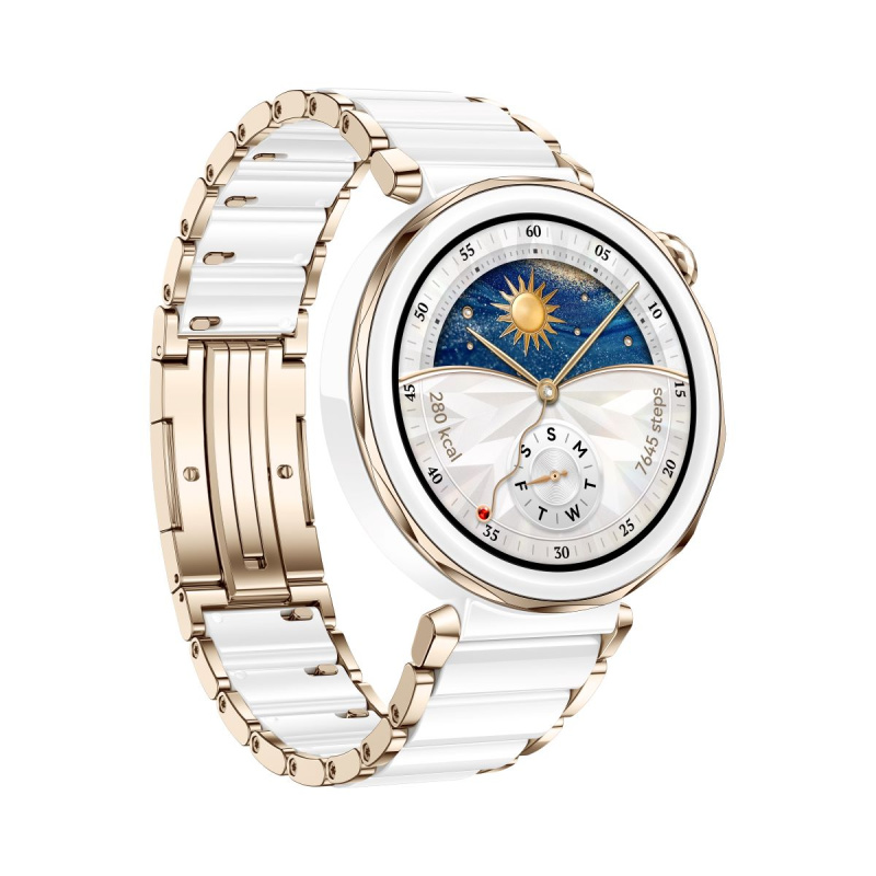 Huawei 華為 Watch GT 5 Pro 42mm 陶瓷白 白色陶瓷錶帶智能手錶