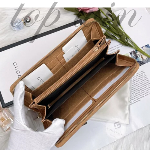 Gucci 雙G 流蘇拉鍊長夾 &nbsp;平行進口