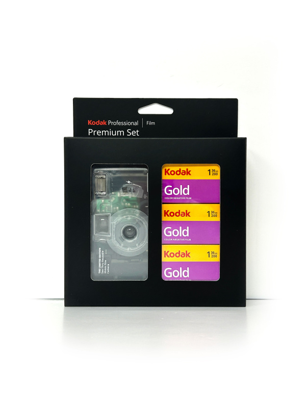 KODAK ColorMax 可重用果凍菲林相機連一卷菲林套裝 / Premium Set Camera + Gold 200