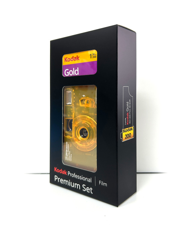 KODAK ColorMax 可重用果凍菲林相機連一卷菲林套裝 / Premium Set Camera + Gold 200