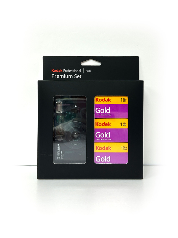 KODAK ColorMax 可重用果凍菲林相機連一卷菲林套裝 / Premium Set Camera + Gold 200
