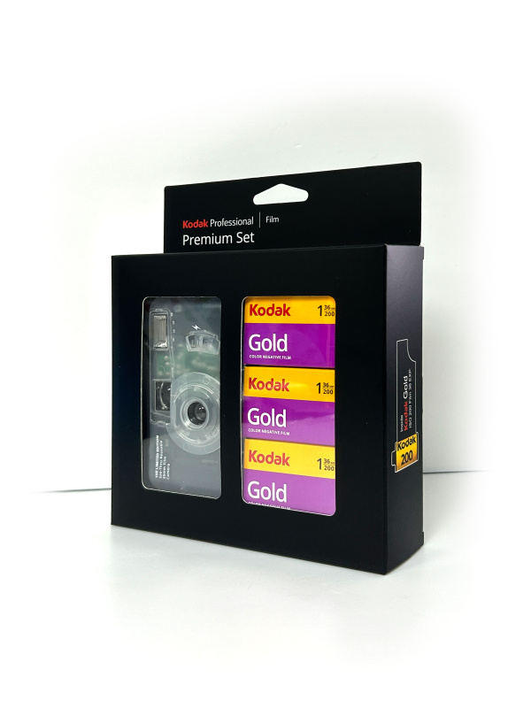 KODAK ColorMax 可重用果凍菲林相機連一卷菲林套裝 / Premium Set Camera + Gold 200
