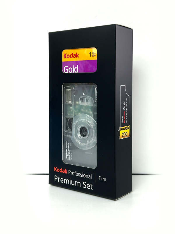 KODAK ColorMax 可重用果凍菲林相機連一卷菲林套裝 / Premium Set Camera + Gold 200