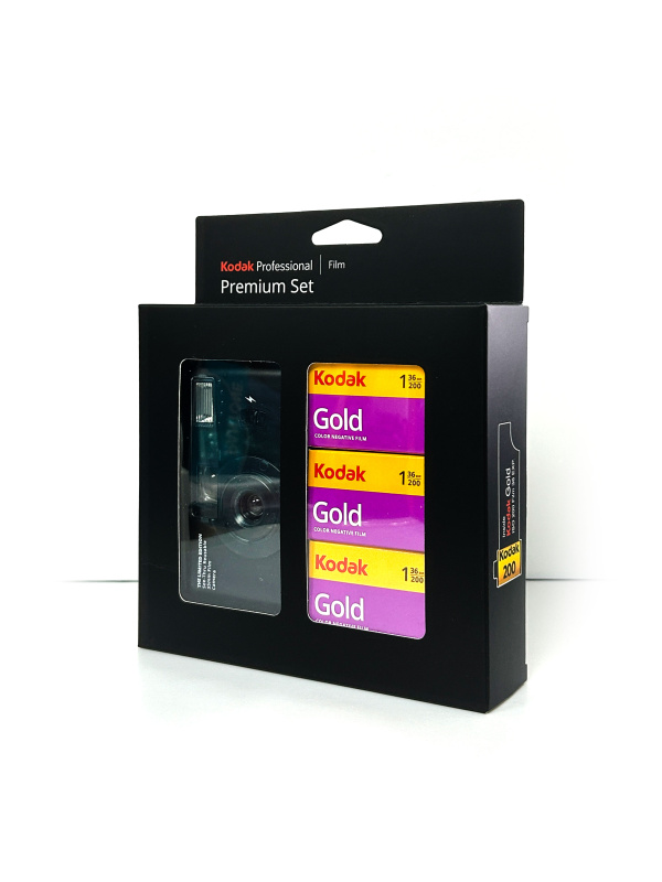 KODAK ColorMax 可重用果凍菲林相機連一卷菲林套裝 / Premium Set Camera + Gold 200