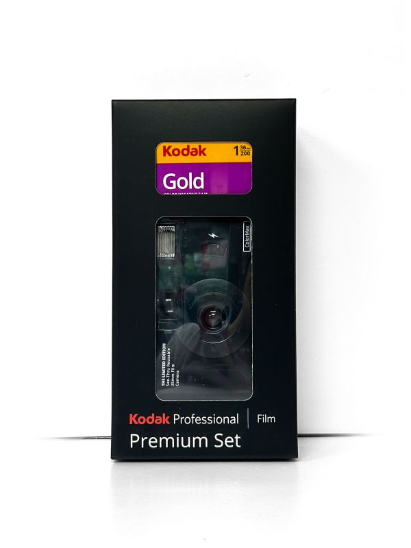 KODAK ColorMax 可重用果凍菲林相機連一卷菲林套裝 / Premium Set Camera + Gold 200