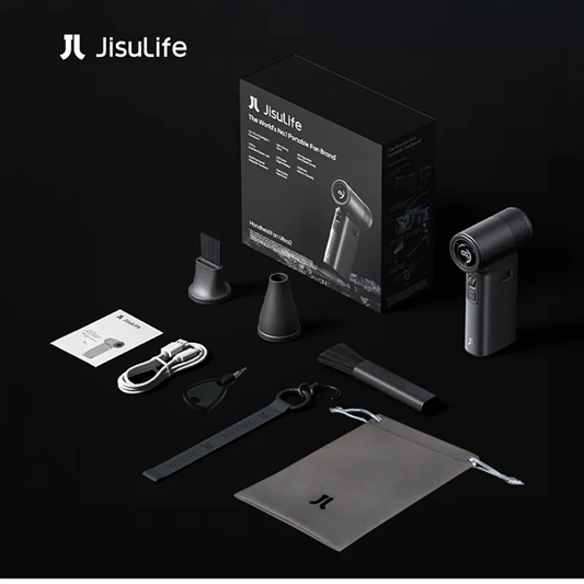 JisuLife Handheld Fan Ultra2 萬用龍捲風渦輪風炮 [2色]